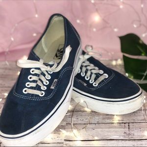 Vans Blue Skate Shoes Sz 10